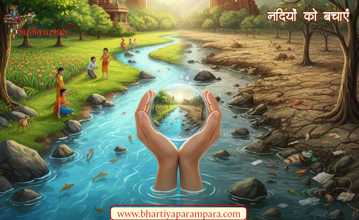 नदियों को बचाएं – जीवन और संस्कृति की रक्षा करें