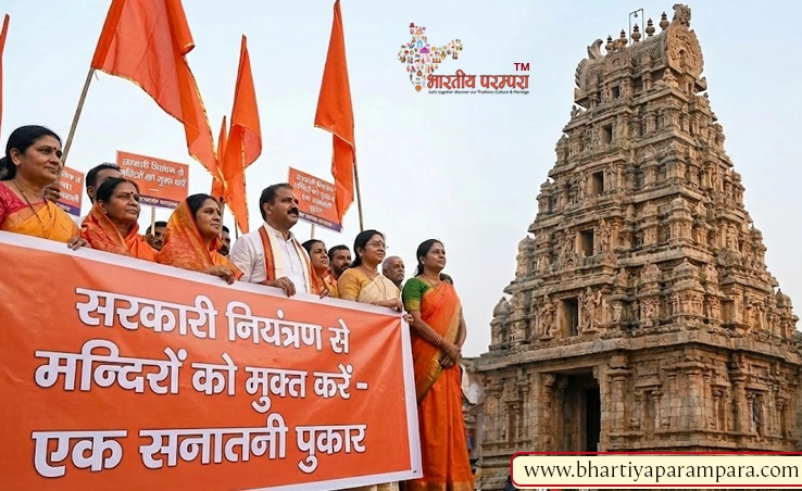 सरकारी नियंत्रण से मन्दिरों को मुक्त करें – एक सनातनी पुकार