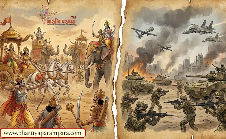 रामायण महाभारत के युद्ध बनाम आधुनिक युद्ध