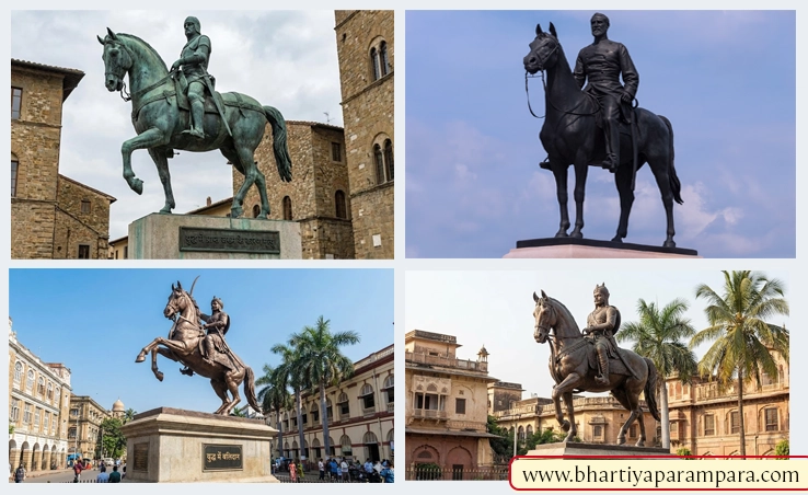 घोड़े पर योद्धा की मूर्तियों के संकेत: मुद्रा क्या दर्शाती है?